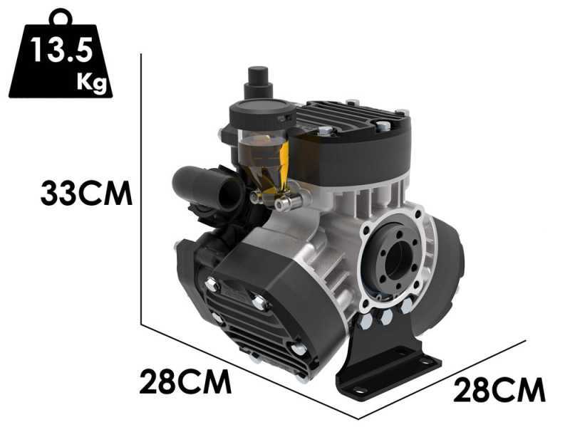 Pompe de pulv&eacute;risation pour tracteur Comet MP55 - version pour acides et produits chimiques