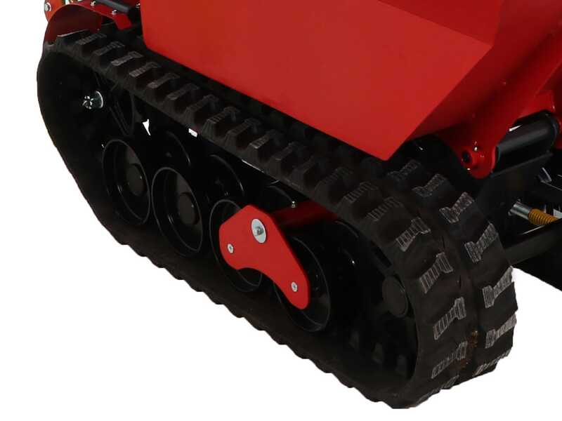 Brouette motoris&eacute;e &agrave; chenilles dumper Ranger M570 HD-E - Moteur Honda GX200 - D&eacute;marrage &eacute;lectrique