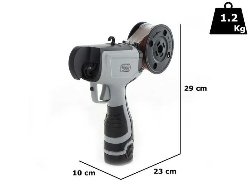 Lieuse pour vignoble &eacute;lectrique &agrave; batterie Volpi KV5 Cordless - 2 x 14.4V 2Ah