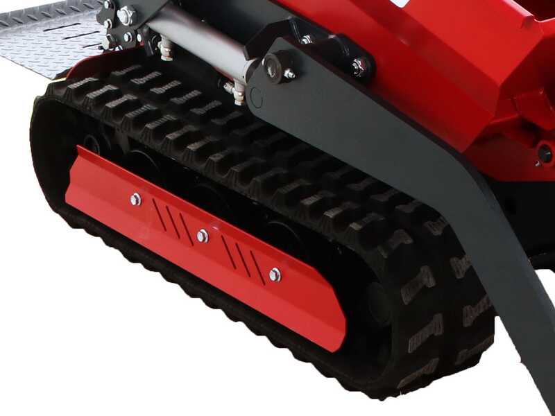 Brouette motoris&eacute;e &agrave; chenilles dumper Ranger H570 HDP-E - Moteur Honda GX200 - D&eacute;marrage &eacute;lectrique