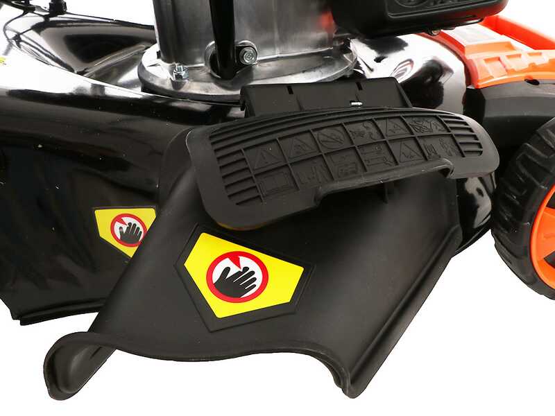 Redback S511VHY - Tondeuse &agrave; gazon thermique tract&eacute;e - 4en1 - Moteur Honda GCVx200