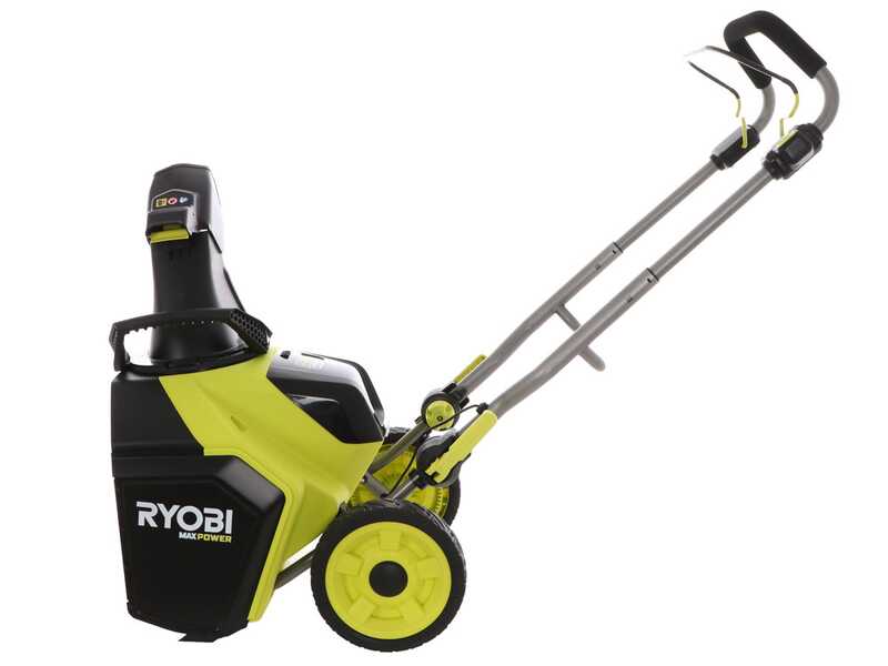 Fraise à Neige Ryobi 18V One+ - 25cm Largeur Déblaiement | Sans Batterie - Vert Anthracite