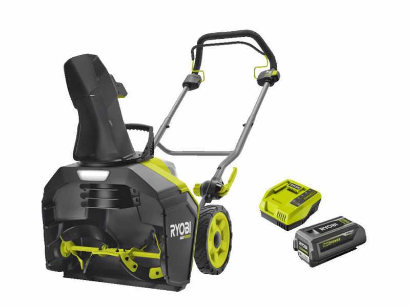 Ryobi RY36STX45A-140 - Fraise &agrave; neige &agrave; batterie - MAX POWER 36V 4Ah