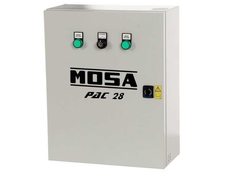 MOSA GE SX 16000 KDM - Groupe &eacute;lectrog&egrave;ne insonoris&eacute; 14.4 kW monophas&eacute; diesel - Kohler-Lombardini KDW1003 - Bo&icirc;tier ATS inclus
