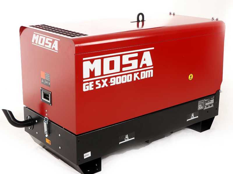 MOSA GE SX 16000 KDM - Groupe &eacute;lectrog&egrave;ne insonoris&eacute; 14.4 kW monophas&eacute; diesel - Kohler-Lombardini KDW1003 - Bo&icirc;tier ATS inclus