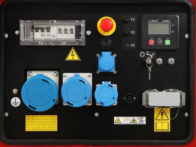 MOSA GE SX 16000 KDM - Groupe &eacute;lectrog&egrave;ne insonoris&eacute; 14.4 kW monophas&eacute; diesel - Kohler-Lombardini KDW1003 - Bo&icirc;tier ATS inclus