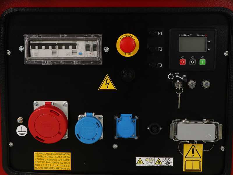 MOSA GE SX 18000 KDT - Groupe &eacute;lectrog&egrave;ne insonoris&eacute; 14.4 kW triphas&eacute; diesel - Kohler-Lombardini KDW1003