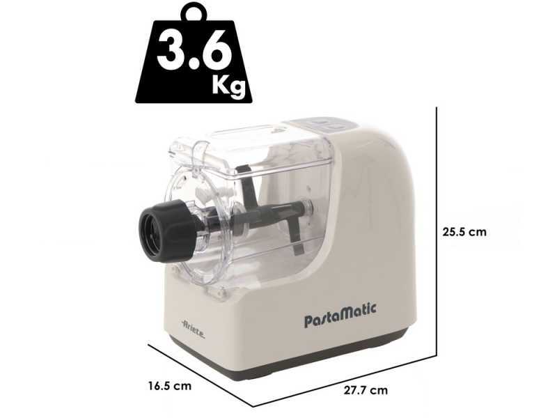 Ariete Pastamatic 1581 - Machine &agrave; p&acirc;tes 2 en 1 - P&eacute;trissage et extrusion