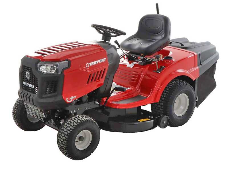 Troy Bilt Pony 927T-R - Tracteur tondeuse  - transmission transmatic - bac de ramassage