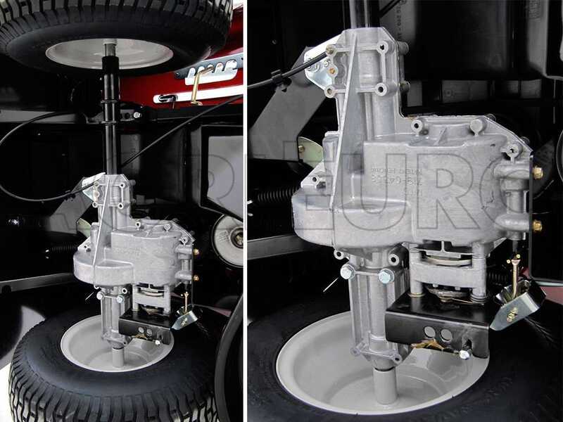 Troy Bilt Pony 927T-R - Tracteur tondeuse  - transmission transmatic - bac de ramassage