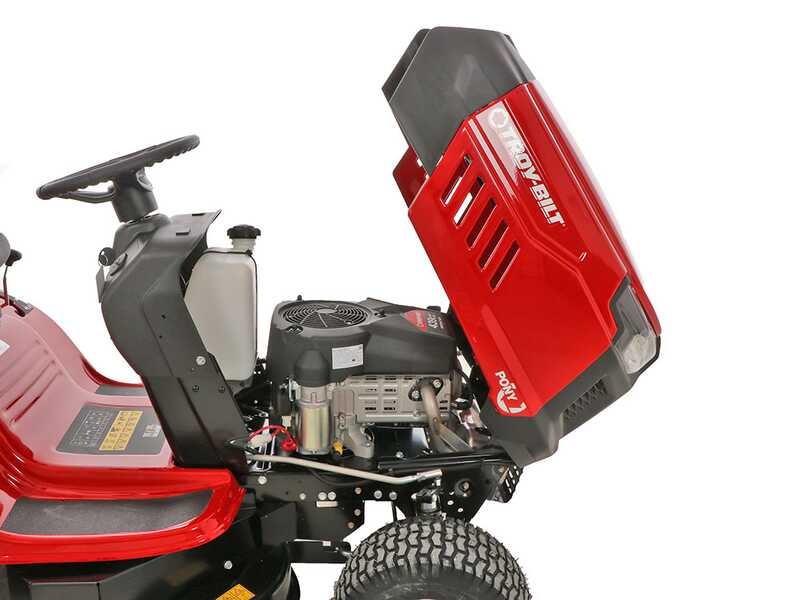 Troy Bilt Pony 927T-R - Tracteur tondeuse  - transmission transmatic - bac de ramassage