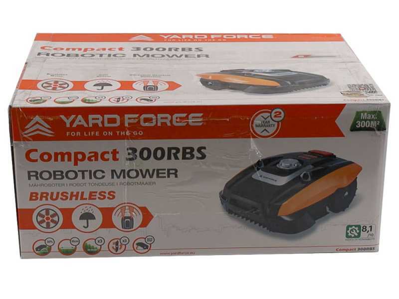 Yard Force Compact 300RBS - Robot tondeuse