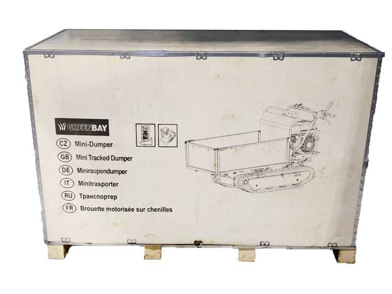 Brouette sur chenilles GreenBay EXPANDER-H 500 - Moteur Honda GX270