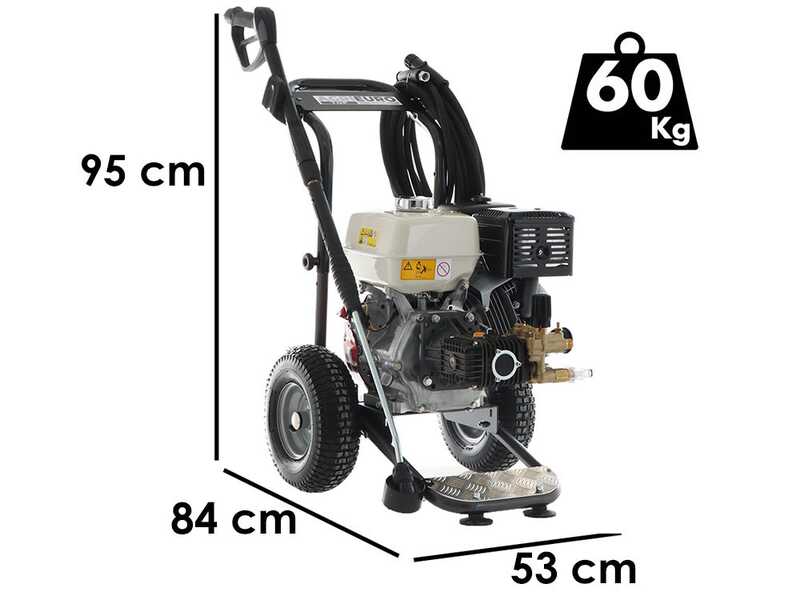 Nettoyeur haute pression thermique professionnel ZWD-K 15/280 - 310 bar - 900 l/h - Moteur Honda GX390