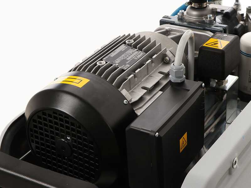 Abac Spinn D 2.2 90W 10 230/50 - Compresseur rotatif &agrave; vis monophas&eacute; silencieux - Moteur 3 CV- 90 L