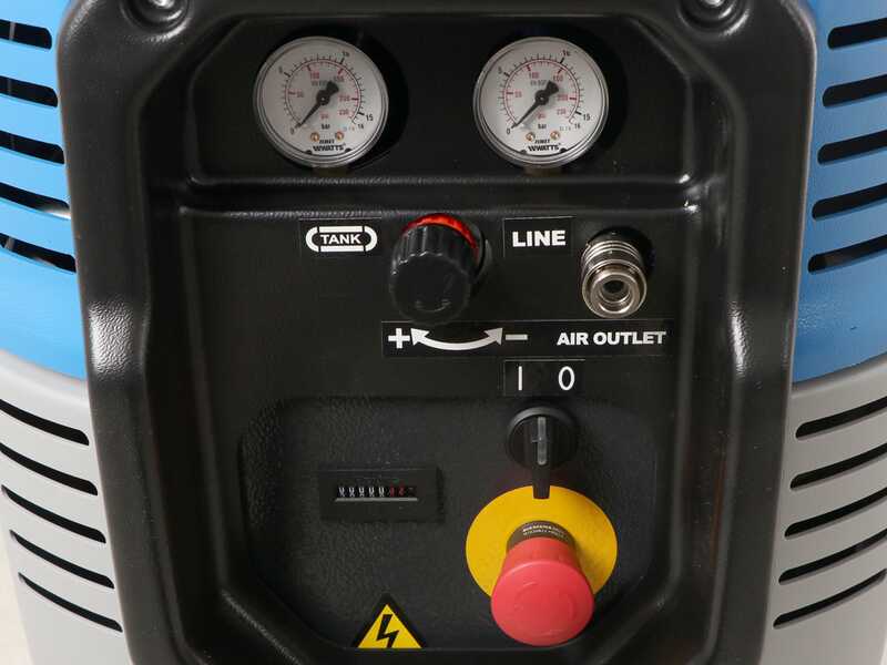 Abac Spinn D 2.2 90W 10 230/50 - Compresseur rotatif &agrave; vis monophas&eacute; silencieux - Moteur 3 CV- 90 L