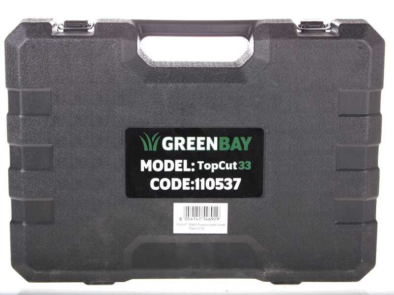 S&eacute;cateur &eacute;lectrique de taille Greenbay TopCut 33 - 2 batteries de 16.8 V -  4Ah