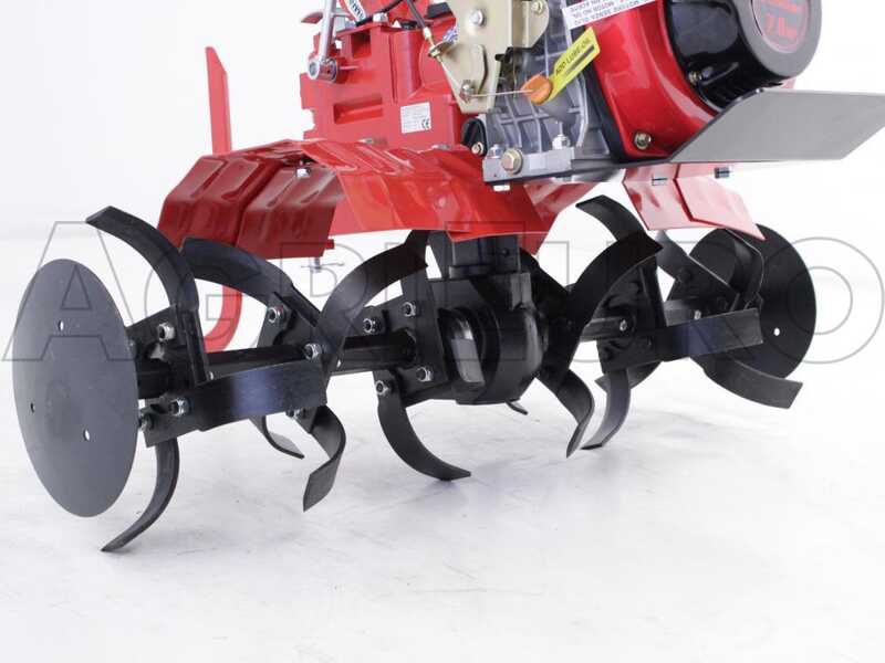 Eurosystems Euro 102 -Motobineuse  diesel 7 CV - Moteur Excalibur 296 cm3