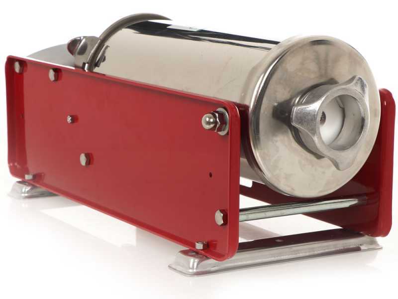 Tre Spade Mod. 15 Rouge - Poussoir &agrave; saucisse manuel 15 kg - 2 vitesses