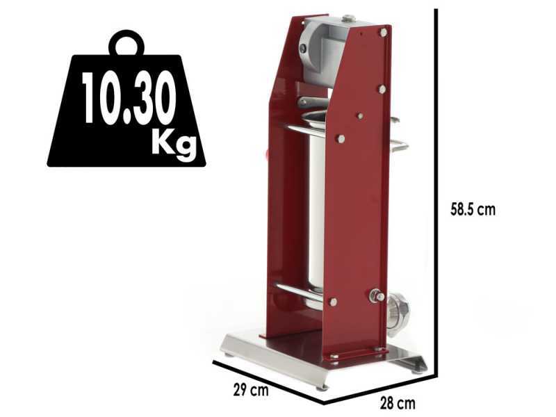 Tre Spade Mod. 5/V - Poussoir vertical manuel 5 Kg - 2 Vitesses