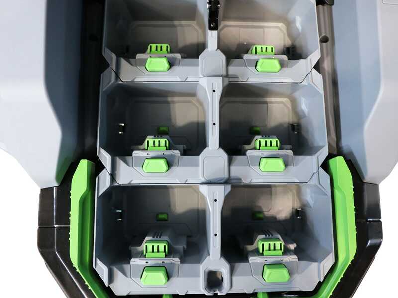 Tondeuse autoport&eacute;e &agrave; batterie EGO Z6 ZERO TURN ZT5201E-L  - 56V - 15Ah - Rayon de braquage z&eacute;ro