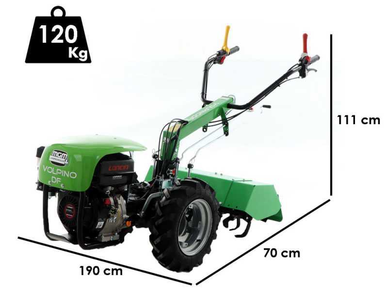 Motoculteur Lampacrescia MGM Volpino DF - Moteur Loncin G270F