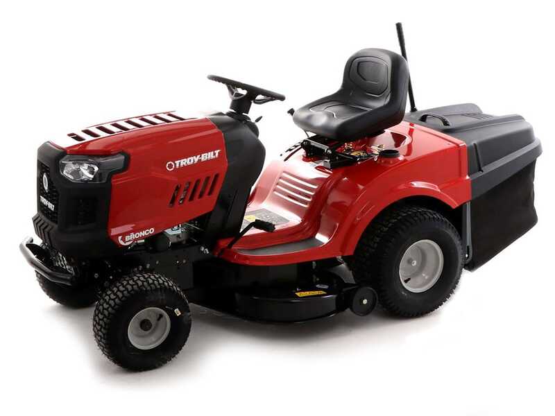 Tracteur tondeuse MTD Bronco 92T-R - Bo&icirc;te hydrostatique - Bac de ramassage