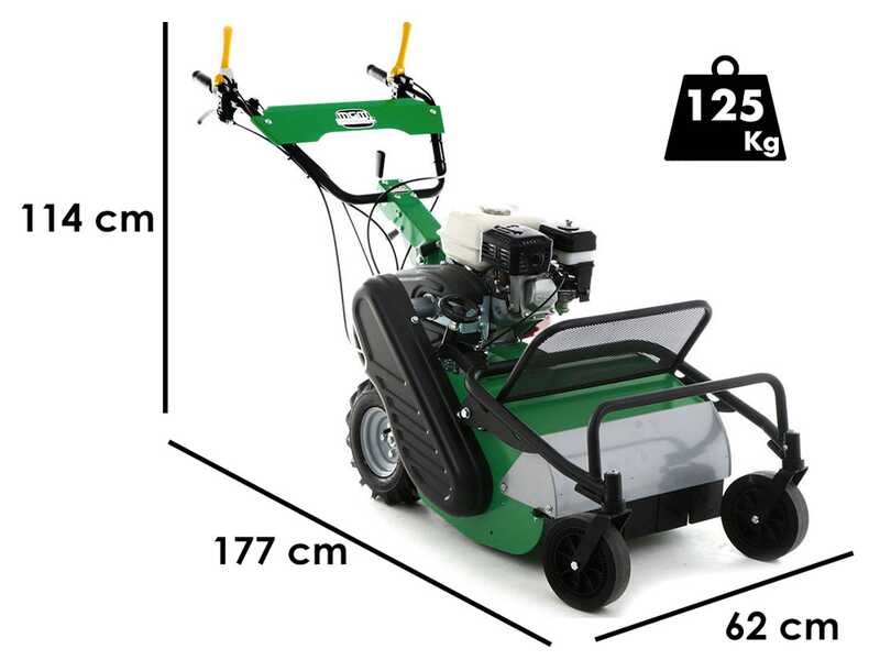 Lampacrescia MGM TTR580/S - Tondeuse d&eacute;broussailleuse &agrave; couteaux - Honda GX200