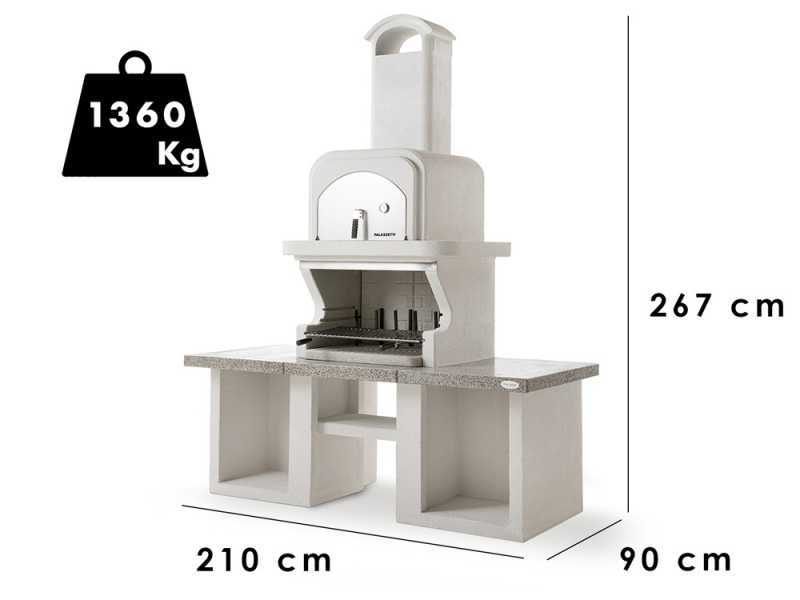 Palazzetti Pamplona - Barbecue en ma&ccedil;onnerie avec four