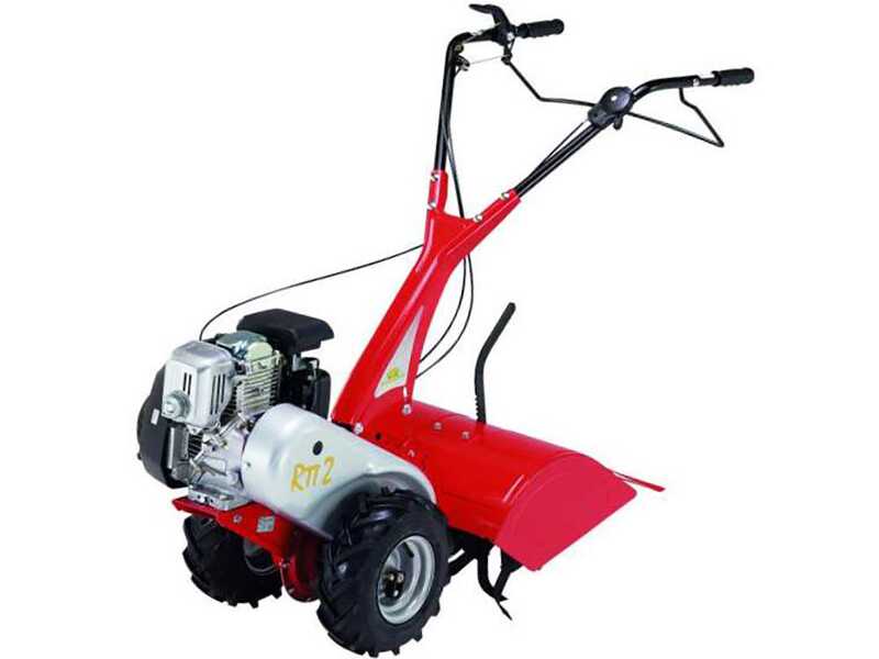 Eurosystems RTT2-2C - Motoculteur &agrave; essence - Loncin TM 60 - 5,7 CV