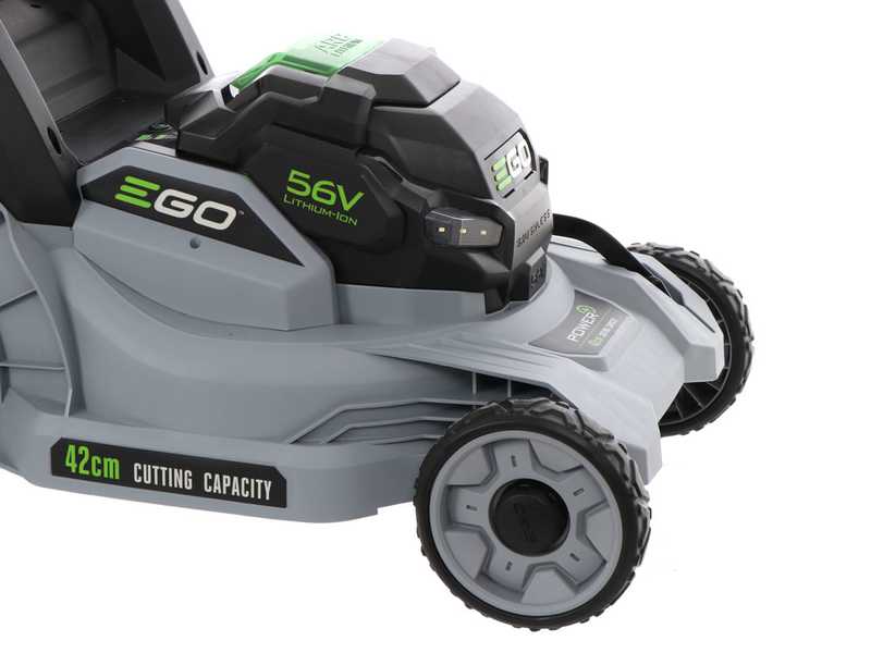 PROMO EGO Tondeuse &agrave; batterie EGO LM1701E - 56V 2.5Ah - &Oslash; de coupe de 42 cm