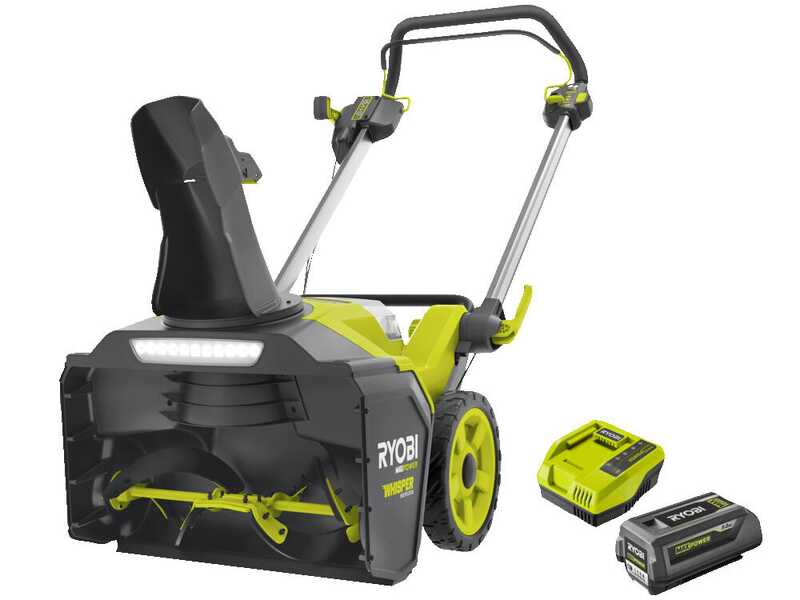 Ryobi RY36STX53A-150 - Fraise &agrave; neige &agrave; batterie - MAX POWER 36V 5Ah