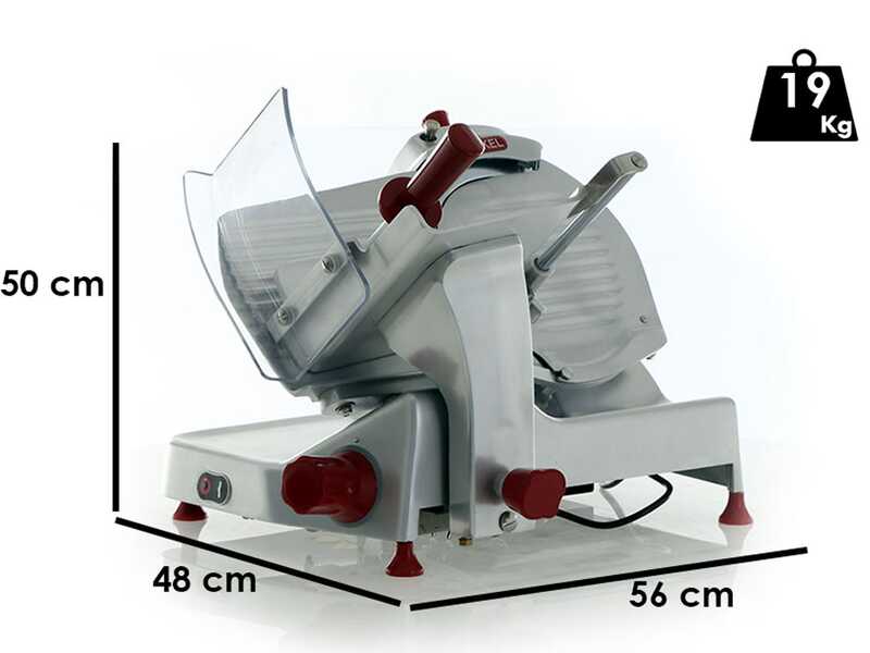 Trancheuse Berkel Pro Line XS25 Silver - Lame en acier chrom&eacute; de 250 mm