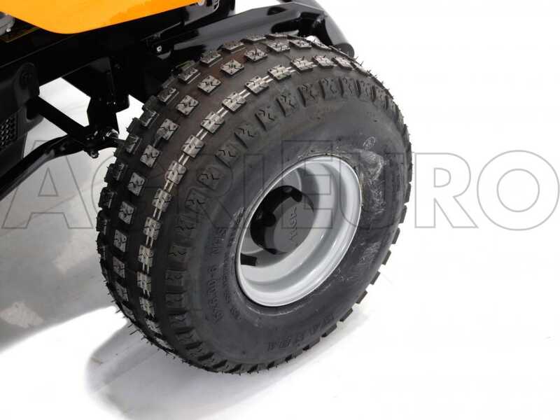 STIGA Tornado 398 M Tracteur Tondeuse Essence - 98cm Coupe, Moteur 414cc, éjection Latérale - Pour Grandes Pelouses