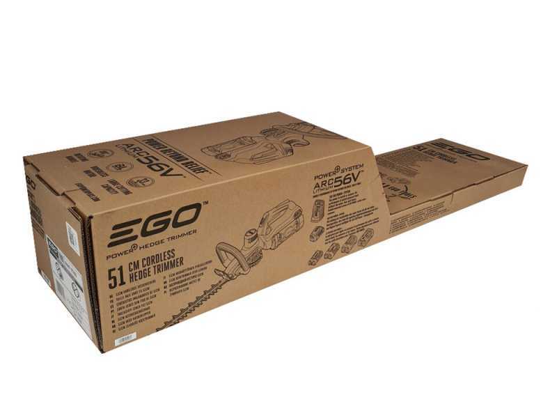 PROMO EGO Taille-haie &agrave; batterie EGO HT 5100E brushless - 56V - 4 Ah - 51cm - SANS BATTERIE NI CHARGEUR