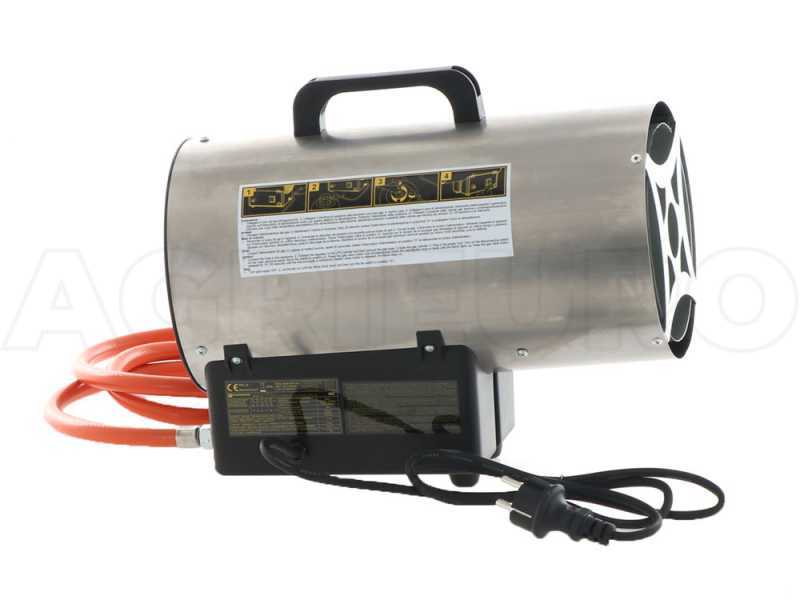G&eacute;n&eacute;rateur d'air chaud &agrave; gaz Kemper 65311 INOX avec d&eacute;marrage &eacute;lectrique