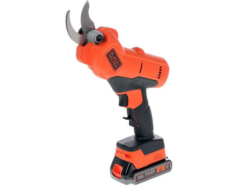 S&eacute;cateur de taille &agrave; batterie Black &amp; Decker BCPP18D1-QW - Batterie de 18V 2Ah + une batterie 18V 2Ah offerte