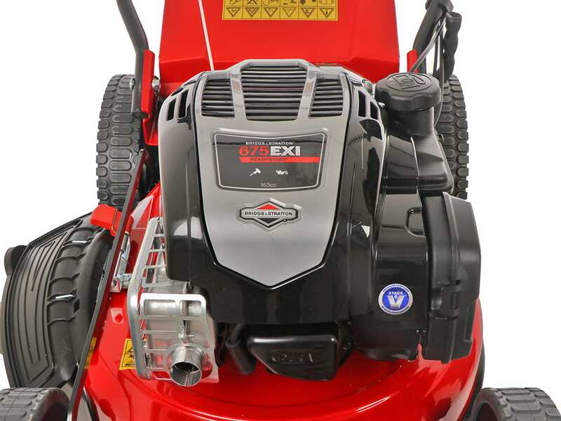 Tondeuse tract&eacute;e Marina Systems AGRI 46 SB BS675E - 4 EN 1 - Briggs &amp; Stratton 675 EXI