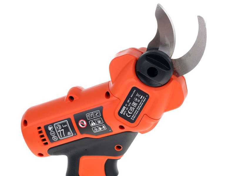 S&eacute;cateur de taille &agrave; batterie Black &amp; Decker BCPP18D1-QW - Taille 25 mm- SANS BATTERIE NI CHARGEUR DE BATTERIE