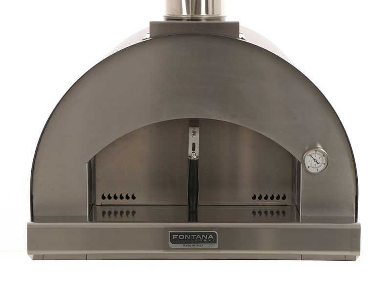 Fontana Margherita - Four &agrave; bois - INOX