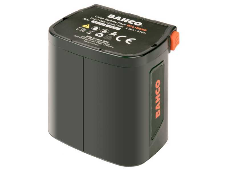 &Eacute;lagueuse manuelle &agrave; batterie Bahco BCL15IB   - 21.6V 4.2 Ah