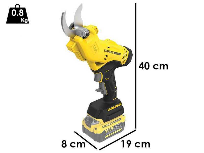 S&eacute;cateur &eacute;lectrique de taille Stanley SFMCPP32M1-QW - Diam&egrave;tre de coupe 32 mm - SANS BATTERIE NI CHARGEUR