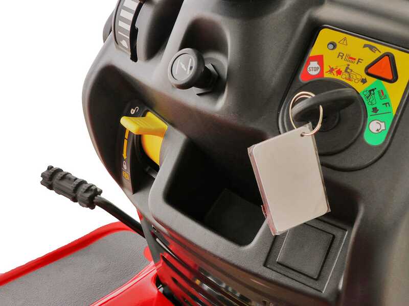 Tracteur tondeuse MTD Horse 107T-S Troy Bilt - Bo&icirc;te continue CVT - &Eacute;jection lat&eacute;rale