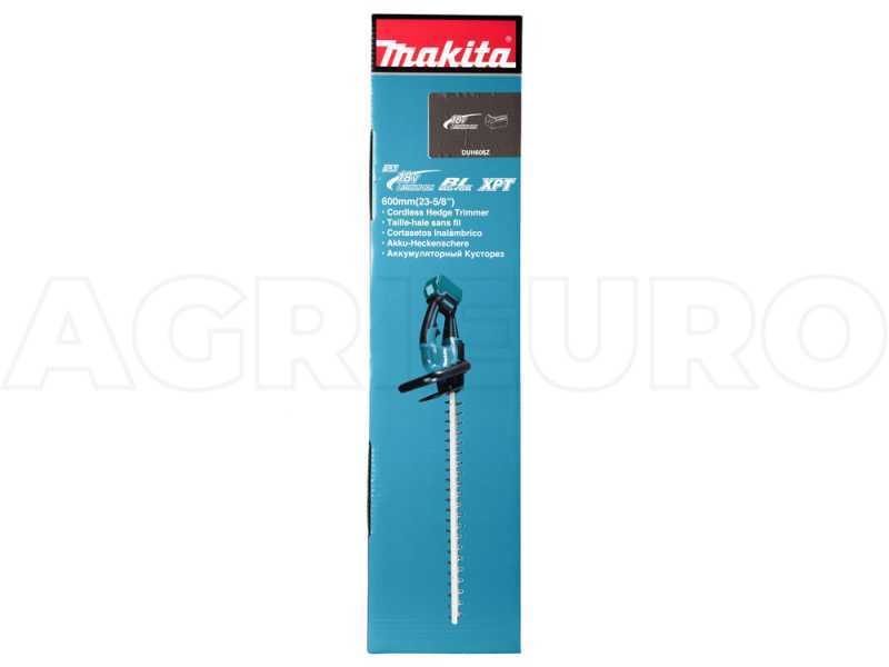 MAKITA DUH606Z - Taille-haie &eacute;lectrique &agrave; batterie avec lame de 60 cm - SANS BATTERIE NI CHARGEUR