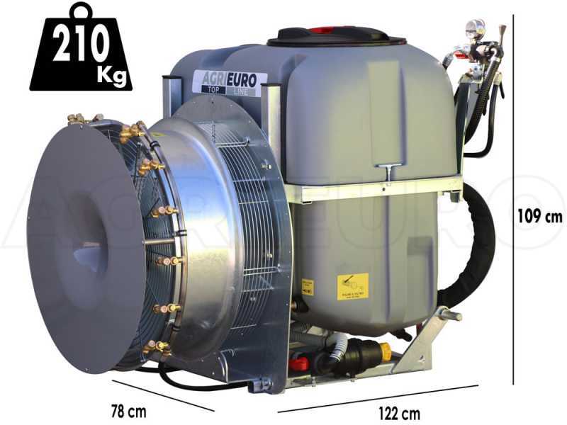 Gray Reverse 300/70 - Atomiseur port&eacute; avec raccord pour tracteur pour pulv&eacute;risation - Capacit&eacute; 300 L - Pompe AR713