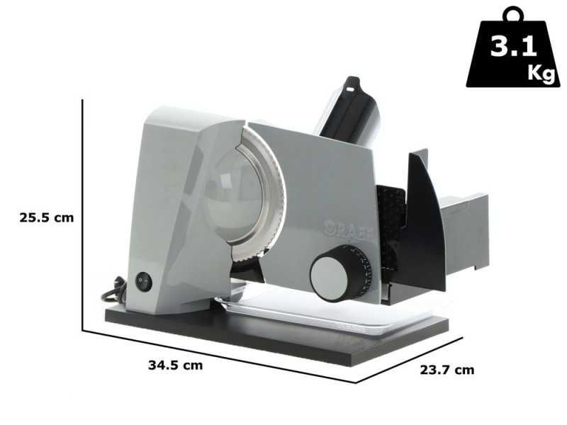 Graef SKS 110 Grise - Trancheuse avec lame de 170 mm