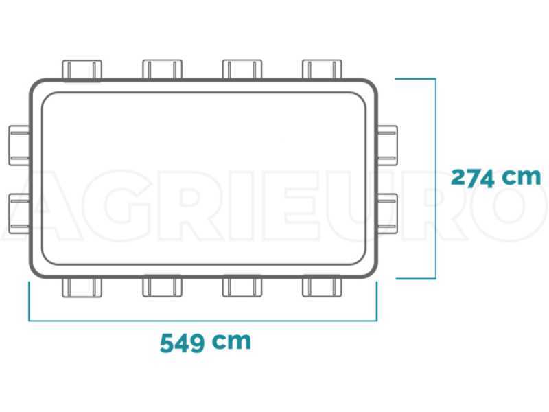 Intex Ultra XTR Frame 26356NP - 549x274x132 cm - Piscine hors-sol