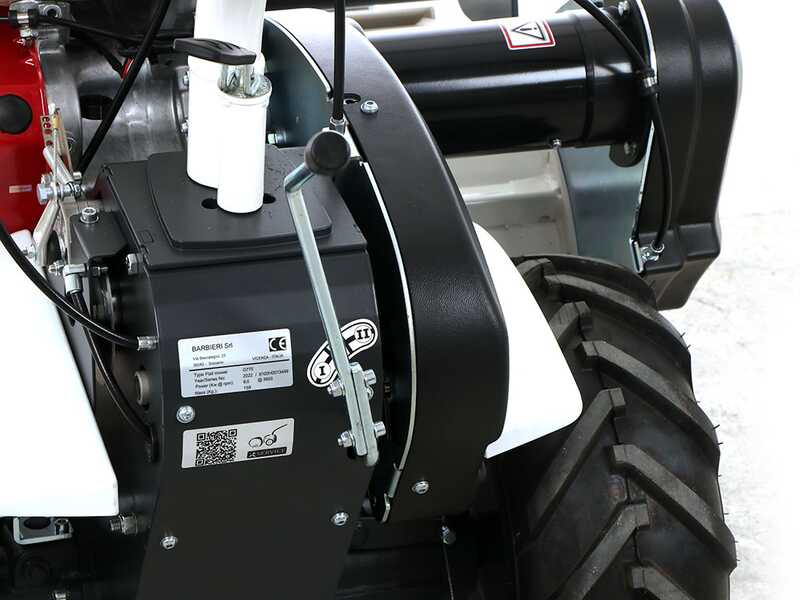 Barbieri G760 - Tondeuse d&eacute;broussailleuse professionnelle &agrave; couteaux - Honda GX200