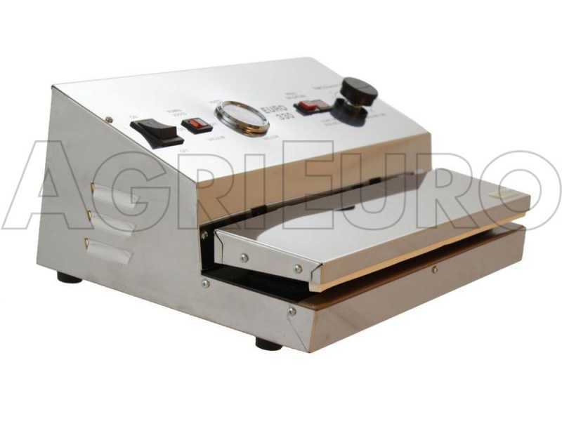 Machine sous vide manuelle en acier Euro 330 INOX - Barre de soudure 33 cm