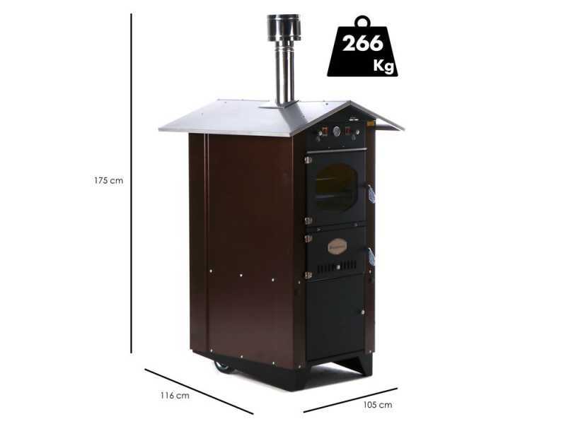 Rossofuoco Garden 80 Plus - Four &agrave; bois d'ext&eacute;rieur